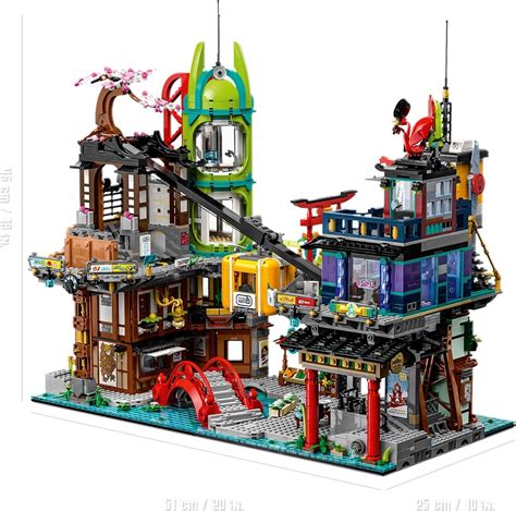 Lego 71799 Ninjago City Markets Free Shipping Expand Your Ninjago City
