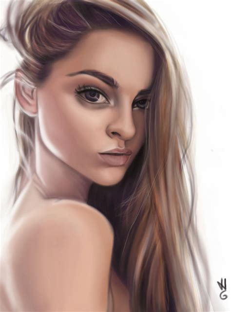 Girl Portrait By Hel78 On Deviantart