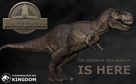 Here She Is The Queen Of Isla Nublar Herself Rexy Coming To