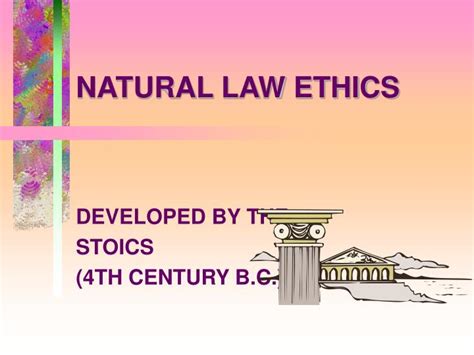 ppt natural law ethics powerpoint presentation free download id 522834