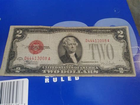 *serial number please enter a valid serial number. I Have A Red Seal 2 Dollar Bill. The Serial Number Is In Red Ink Also. Seri... | Artifact Collectors