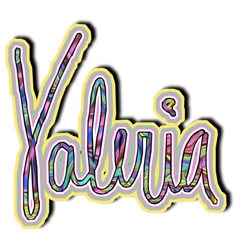 Freetoedit Valeria Val Names Sticker By Lazydaisyg