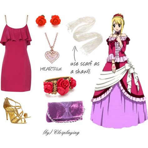 Lucy Heartfilias Dress Closplay By Closplaying On Polyvore Anime