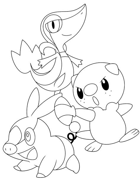 Dewott Coloring Pages At Free Printable Colorings