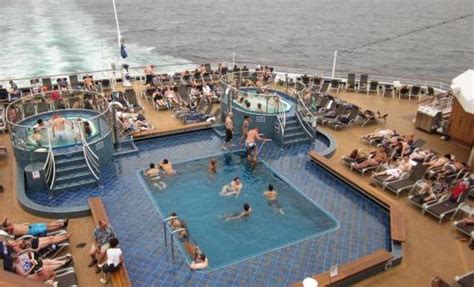 Adults Only Swimming Pool Carnival Splendor Cruise Ship Pictures