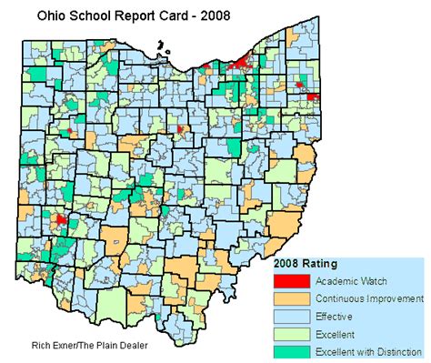 School Districts Ohio Map Time Zones Map