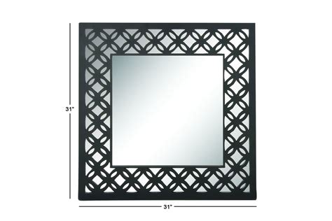 « use arrow keys < > to view the next page swipe photos to view the next page. Modern Reflections 31" Square Wall Mirror with Lattice ...