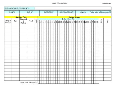 Additionally, the handover document can be for the and lastly, the handing over report should also have a list of challenges in the workplace. CLIT - Cleaning Lubrication Inspection Tightening format ...