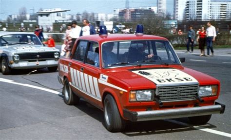Communist Cars Safety Car Vaz 2107 Lada Riva