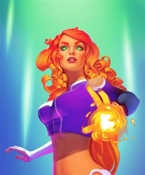 Starfire Dc Comics Girls Starfire Comics Girls