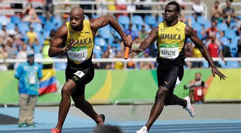 Jamaican Relay Team Keep Usain Bolt On Triple Triple Path Rio 2016