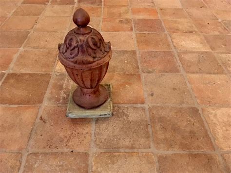 Antique French Terracotta Tiles Lindenhof Piet Jonker