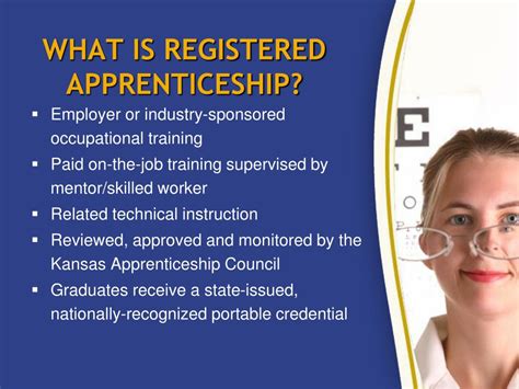 Ppt An Overview Of Kansas Registered Apprenticeship System