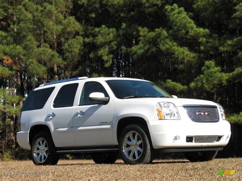 2007 Summit White Gmc Yukon Denali Awd 22348821 Car