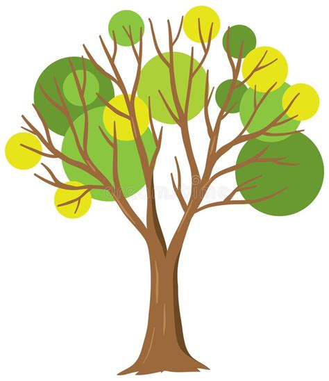 Simple Tree With No Leaves Stock Vector Illustration Of Design 229815038