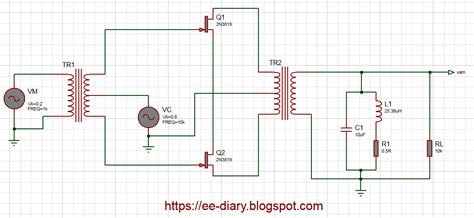 Am Modulator Design With Two Jfet Transistors Ee Diary