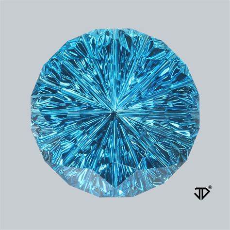 London Blue Topaz Gemstone 1182ct John Dyerprecious Gemstones Co