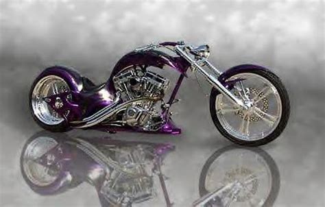 Purple Gangsta Built By Martin Brothers Bikes Of Usa Custom