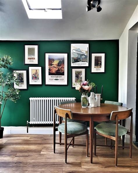 This Emerald Green Is Such A Stunning Accent Color Via Almost