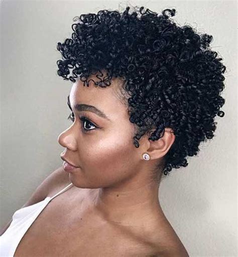 It is a dominant genetic trait. 20+ Short Natural Hairstyles for Black Women | Short ...