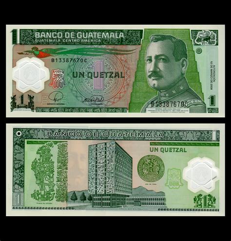 Billete Guatemala 1 Quetzal NumismÁtica Martell