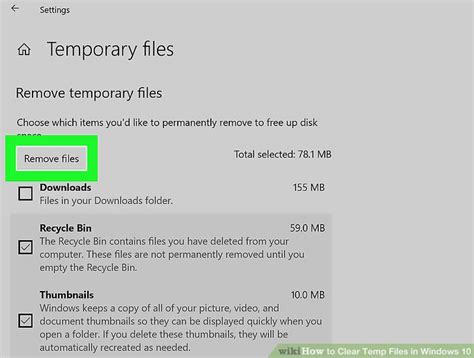 3 Ways To Clear Temp Files In Windows 10 Wikihow