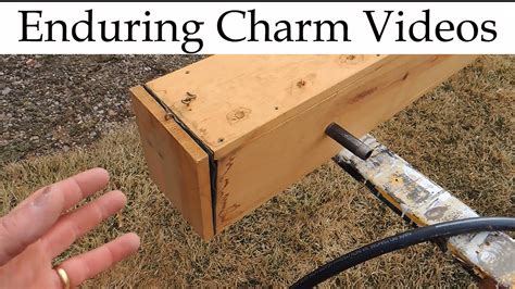 The rest of the base board is pine, which is not good for bending, but i tried it anyway and was not successful. Make A Steam Box To Bend Wood - YouTube
