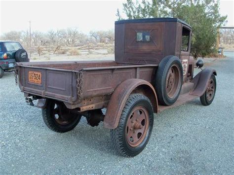 1929 Ford Model Aa Express Pickup Truck Barn Find Indian Motorcycle