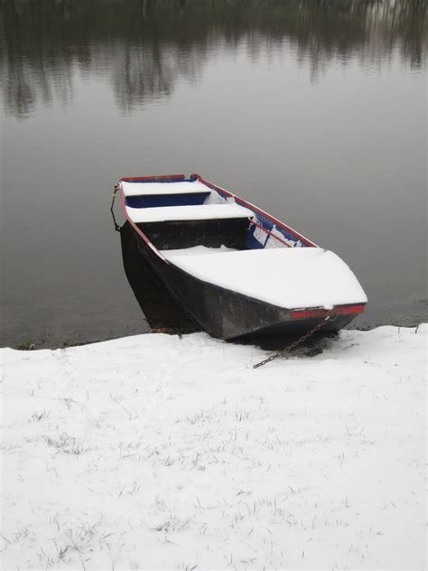 Snowy Boat Free Photo Download Freeimages