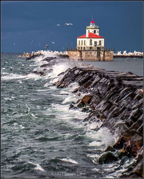 Oswego Ny Lighthouse On Lake Ontario Beautiful