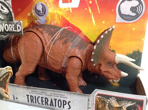 Figuras Jurassic World Fallen Kingdom Triceratops Mattel 59000 En