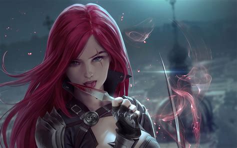 X Redhead Fantasy Warrior Girl With Sword K Wallpaper X Resolution HD K