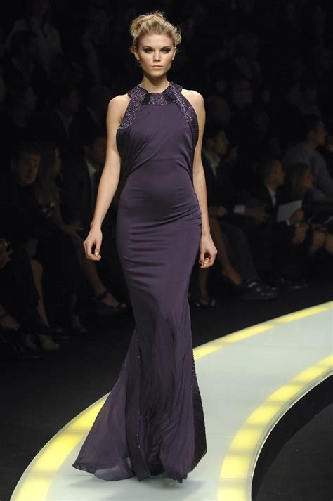 Versace At Milan Fashion Week Fall 2008 Fashion Formal Dresses Long