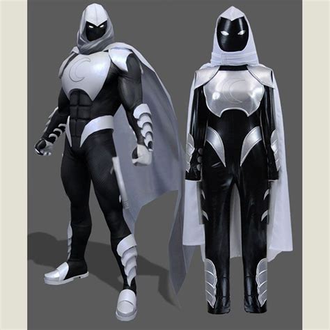 Cosplaydiy Mens Outfit Moon Knight Cosplay Costume For Halloween Party