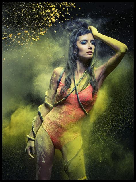 Hot Fashion Model Photography Inspiration For Holi Festival