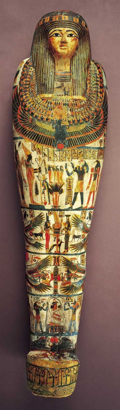 Mummy Case Of Amen Nestawy Nakht C900 Bc Egyptian Dynasty 22 Linen