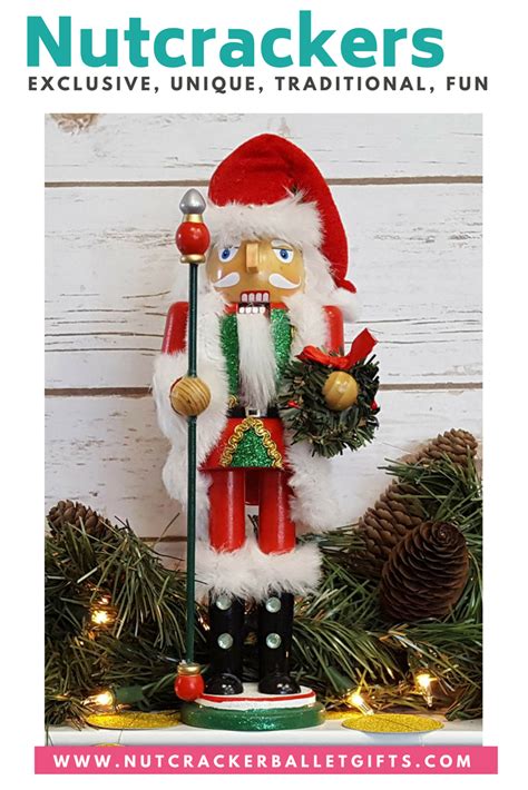 Www.amazon.com 60 pieces christmas bell necklaces christmas holiday necklaces for christmas supplies red and green toys games. Christmas Santa Nutcracker Red White with Wreath 12 inch ...