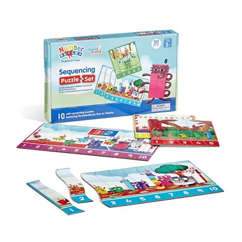 Buy Hand2mind Numberblocks Sequencing Puzzle Set Sequencing Number