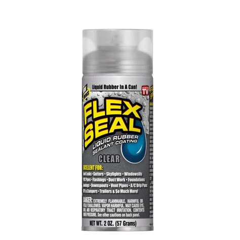 Flex Seal 2 Oz Clear Mini Rubberized Sealant Coating Spray By Flex Seal