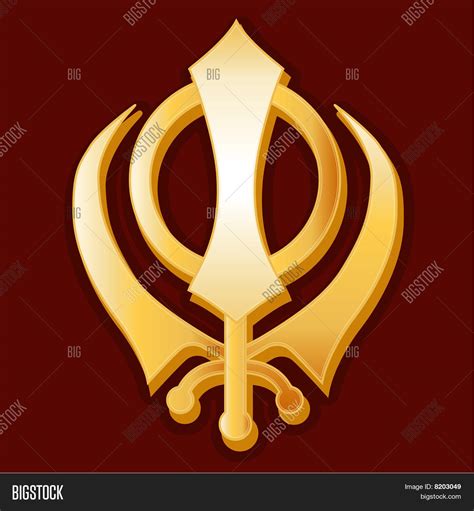 Sikh Symbol Vector And Photo Free Trial Bigstock
