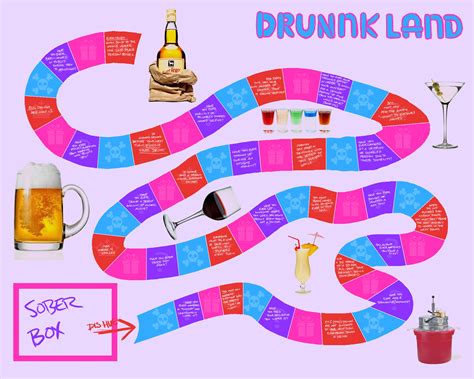 drinking game [drunkland board] by hoodieslenderverse on deviantart
