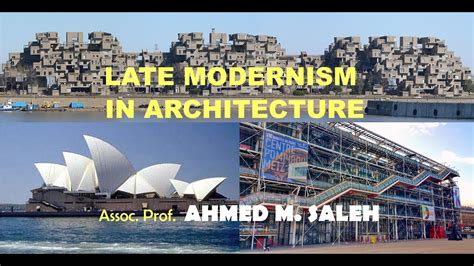 Late Modernism In Architecture Youtube
