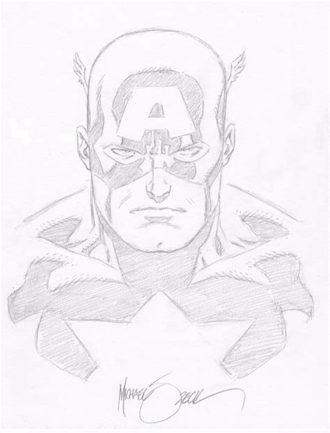 Mike Zeck Captain America Illustration In Ronald Wendt S Art Of Mike