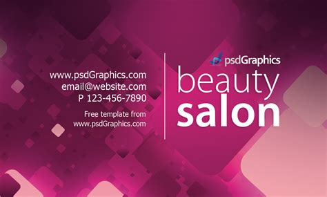 New users enjoy 60% off. Beauty salon business card template | PSDGraphics