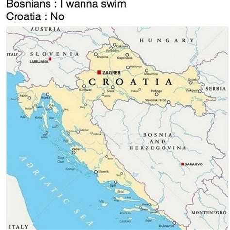 Map of all island locations covered by this website: How Croatia Got The Coastline Away From Bosnia | Amusing Planet