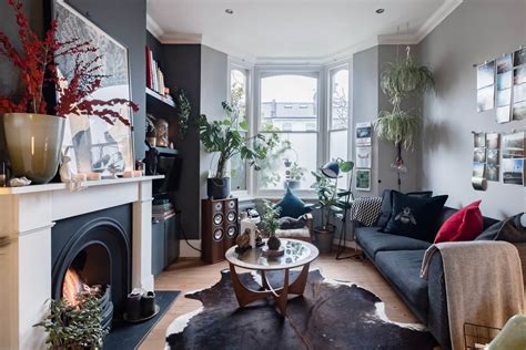 A Cozy Grey London Home Packed With Plants Art The Nordroom