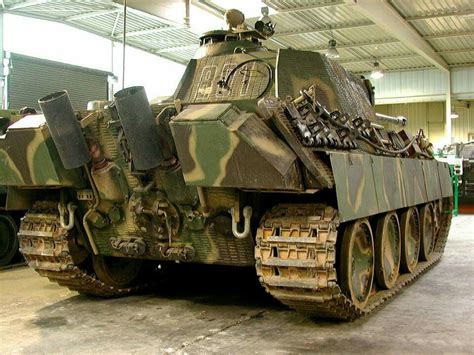 Great Museum Grade Panther Tank With An Excellent Example Of Original Paint And Camouflage