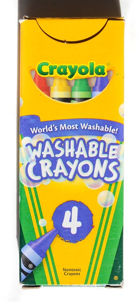 4 16 And 24 Count Crayola Washable Crayons Whats Inside The Box