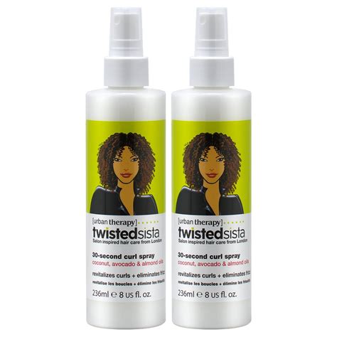 Twisted Sista 30 Second Surl Spray 236ml8oz Pack Of 2