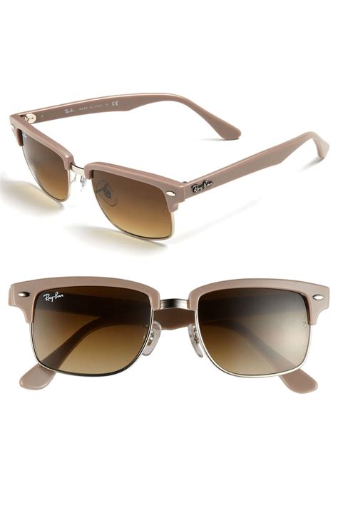 Ray Ban Large Clubmaster Sunglasses